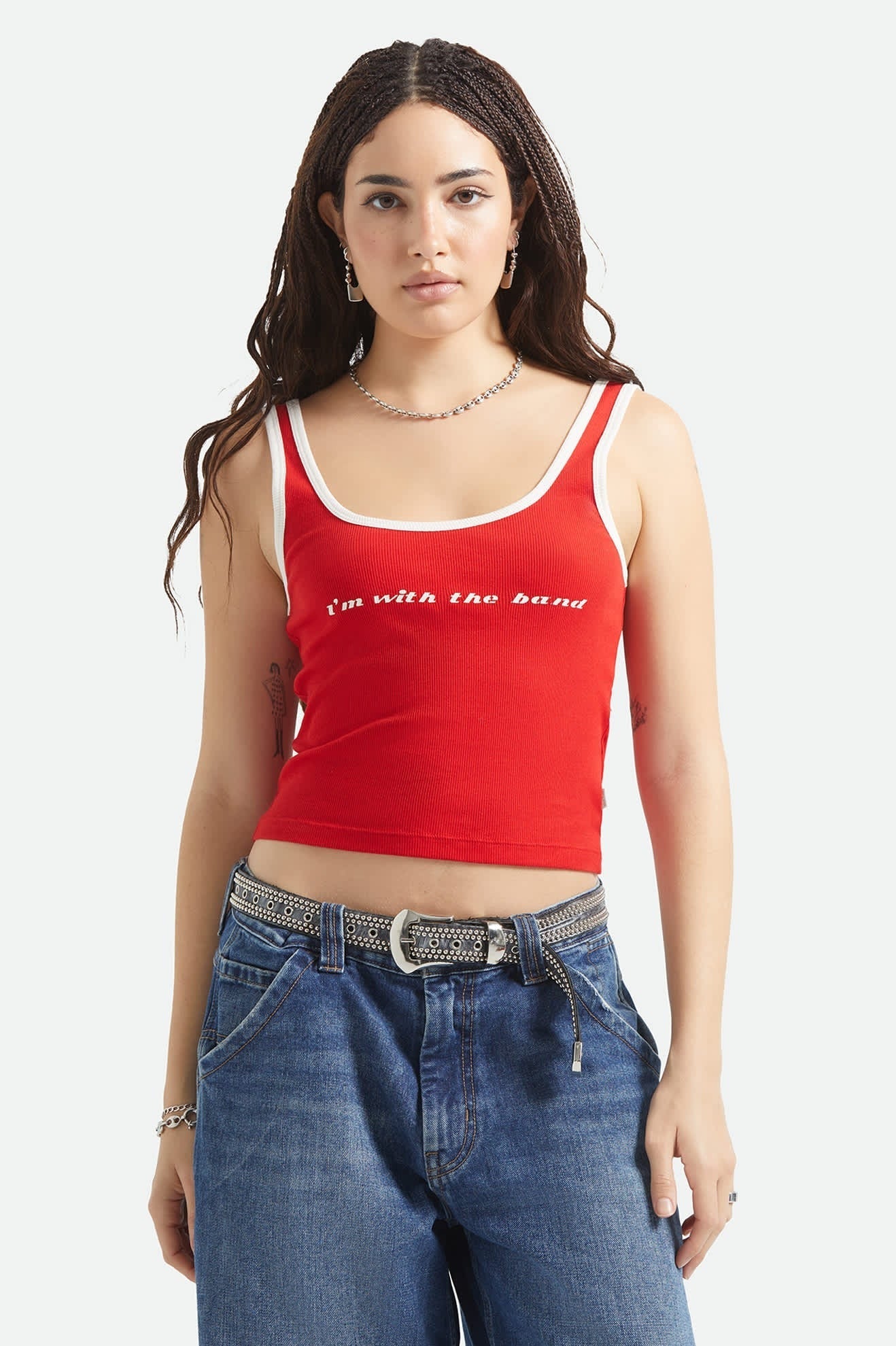 I'm With The Band Ringer A-Tank - Adrenaline Rush