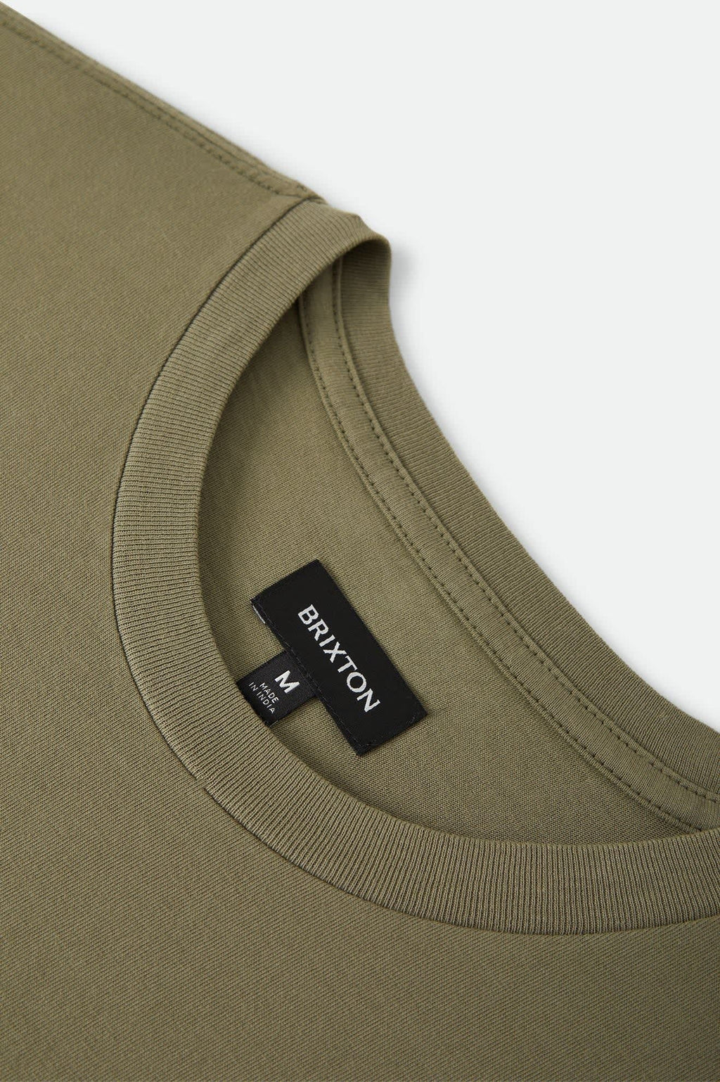 Brixton Baseline Pocket T-Shirt - Olive Surplus Vintage Wash