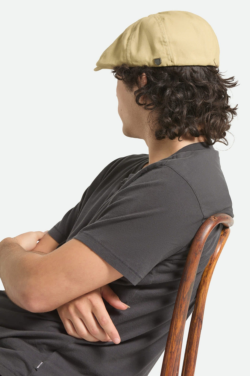 Brood Lightweight Newsboy Cap - Washed Khaki