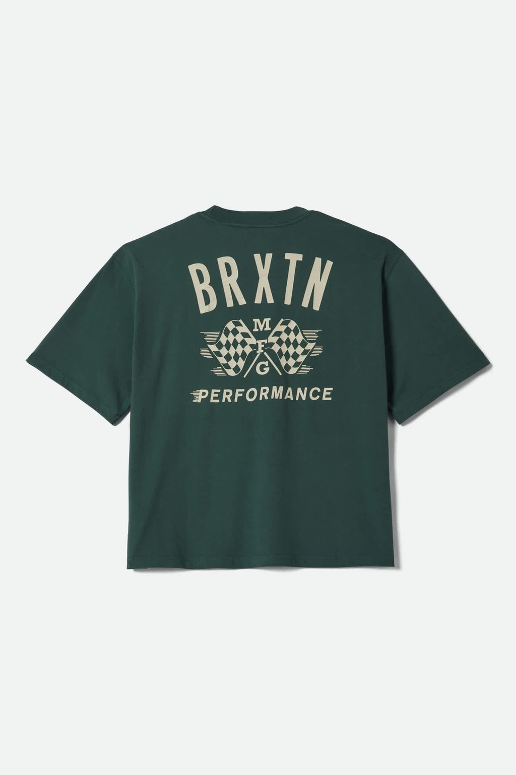 Primary Short Sleeve Cropped Shirt - Primal Green