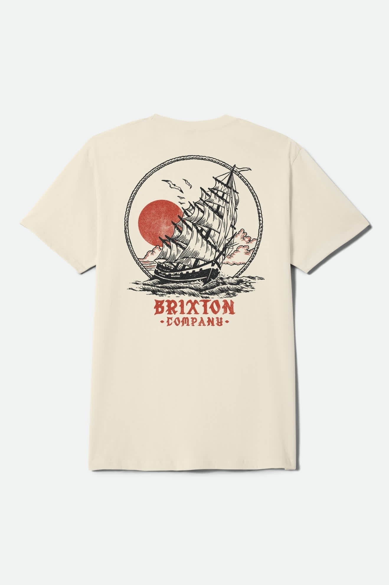 High Seas Short Sleeve T-Shirt - Cream
