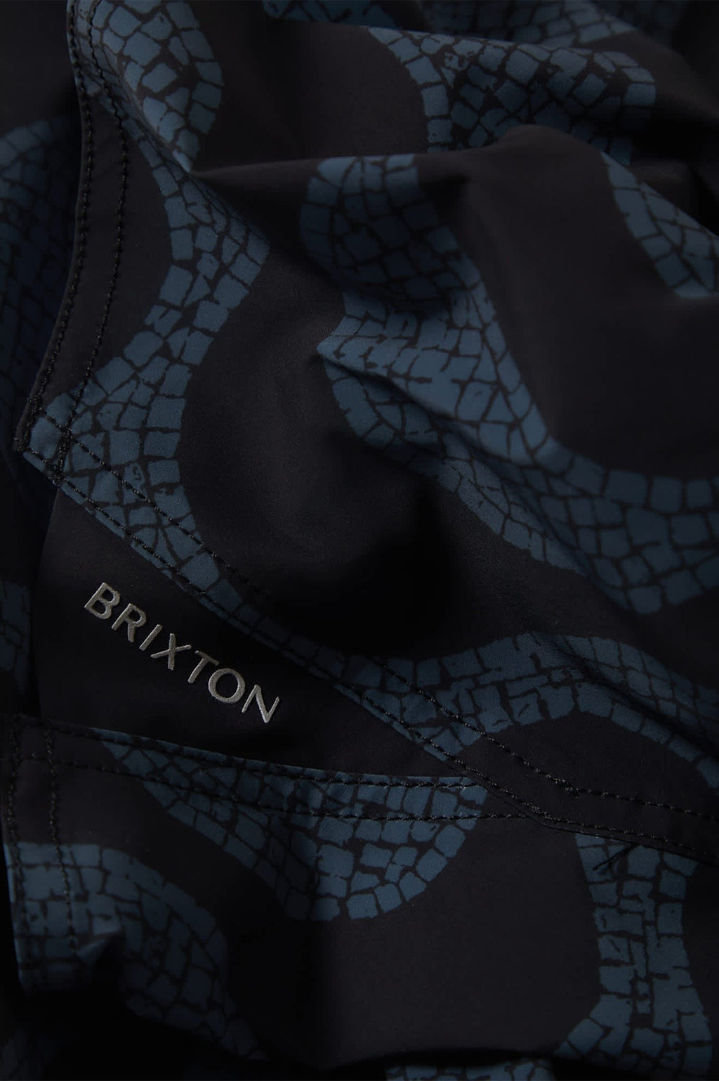 Blitz Boardshort 19" - Black/Future Grey Warped Tile