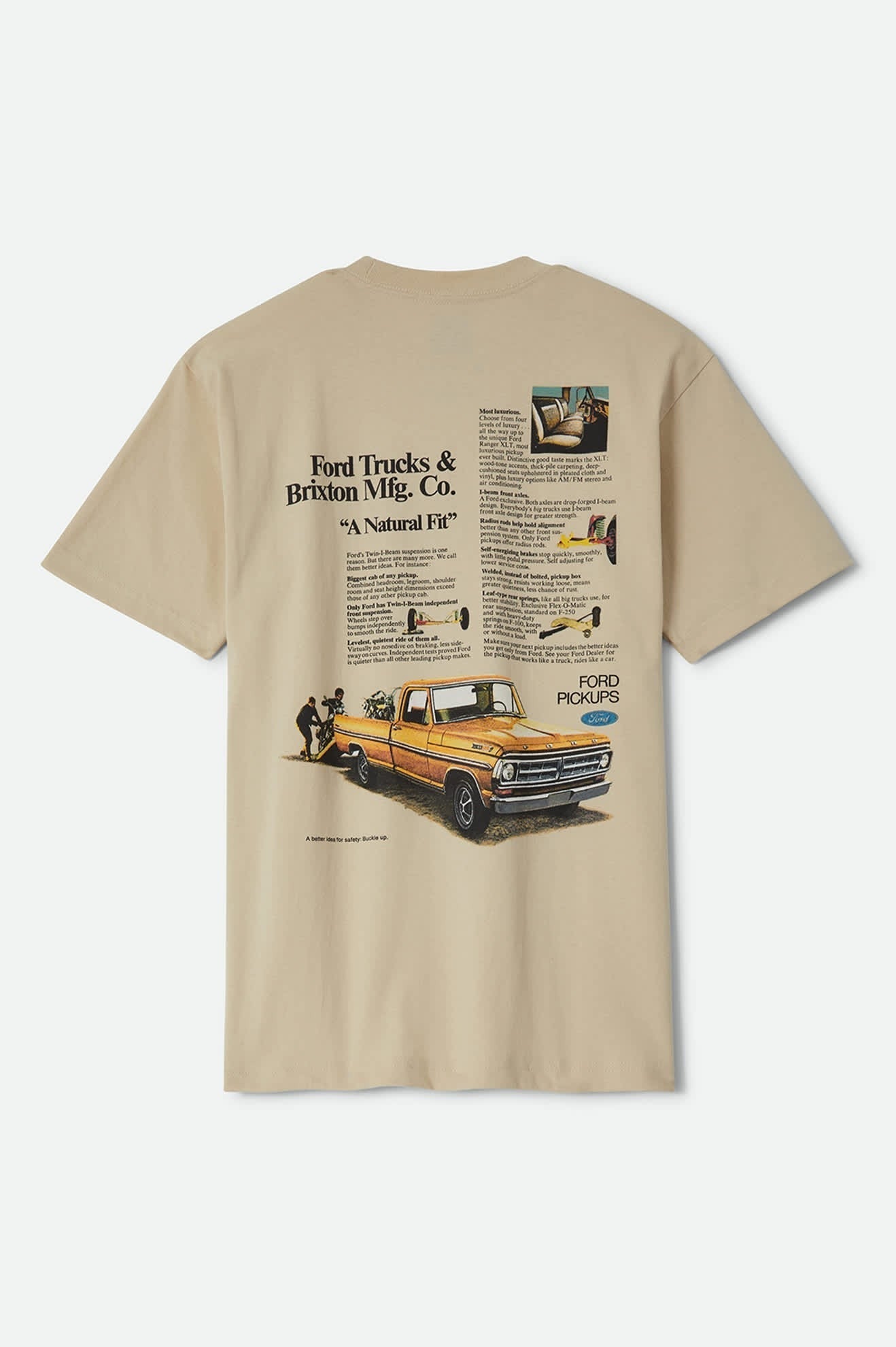 Ford 71 Pickup T-Shirt - Wimbledon White