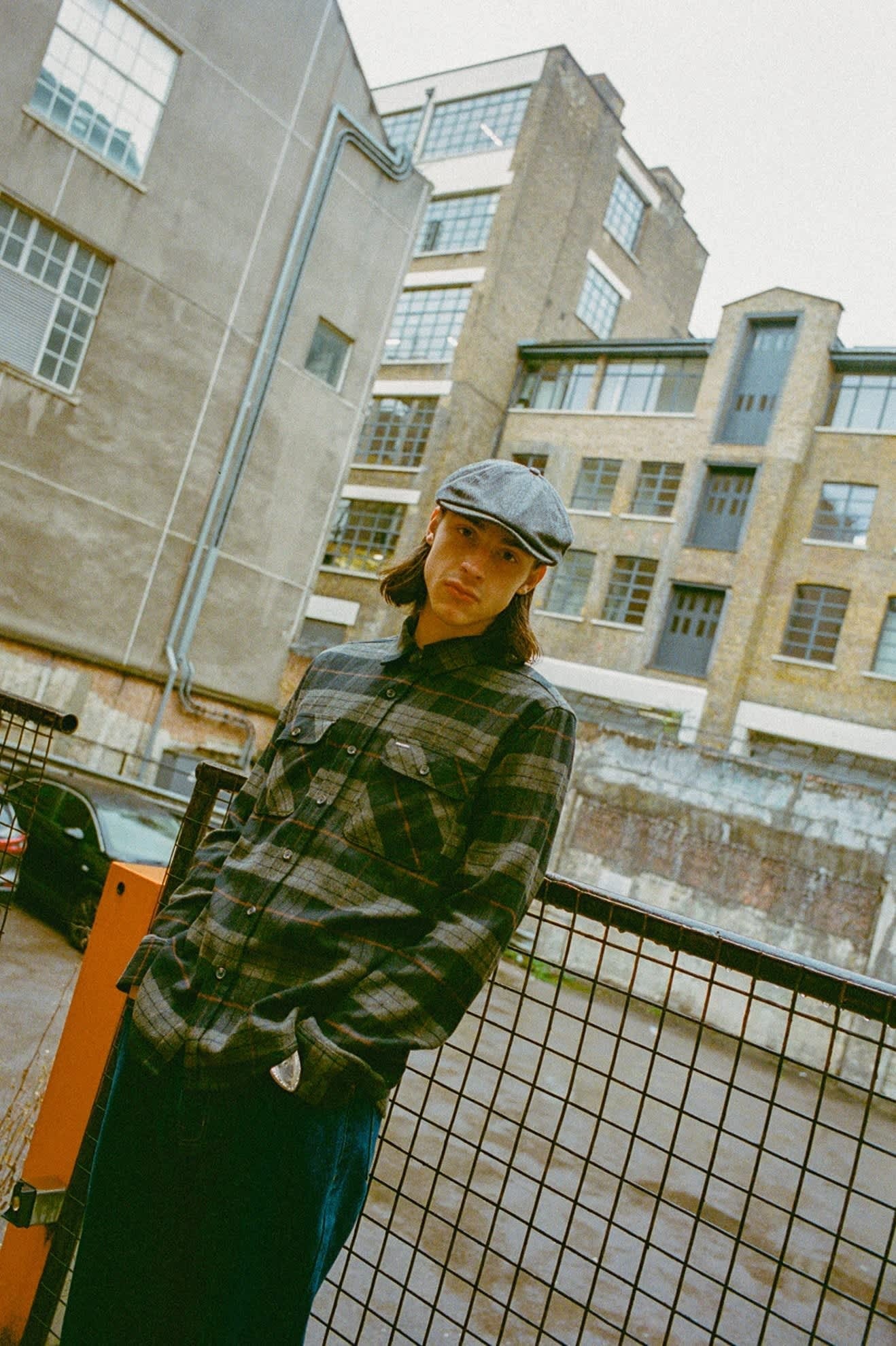 Bowery Flannel - Black/Charcoal