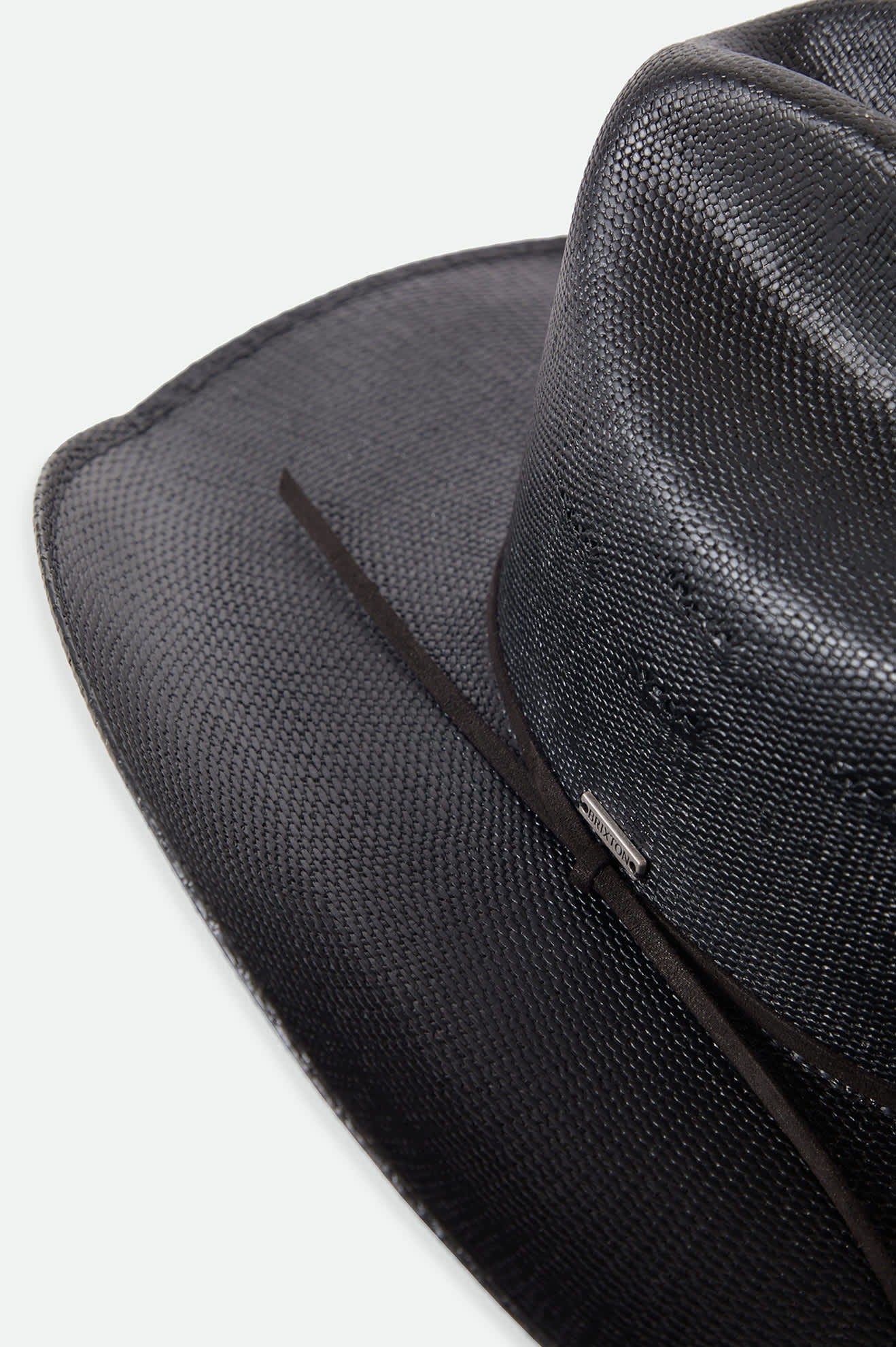 Laredo Straw Cowboy Hat - Black