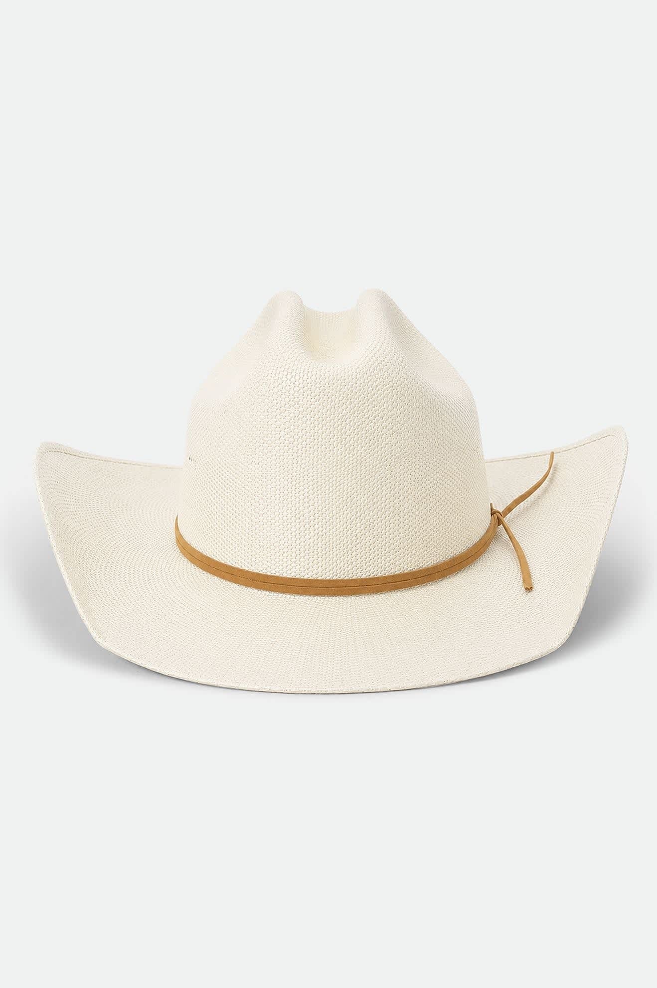 Laredo Straw Cowboy Hat - Bone