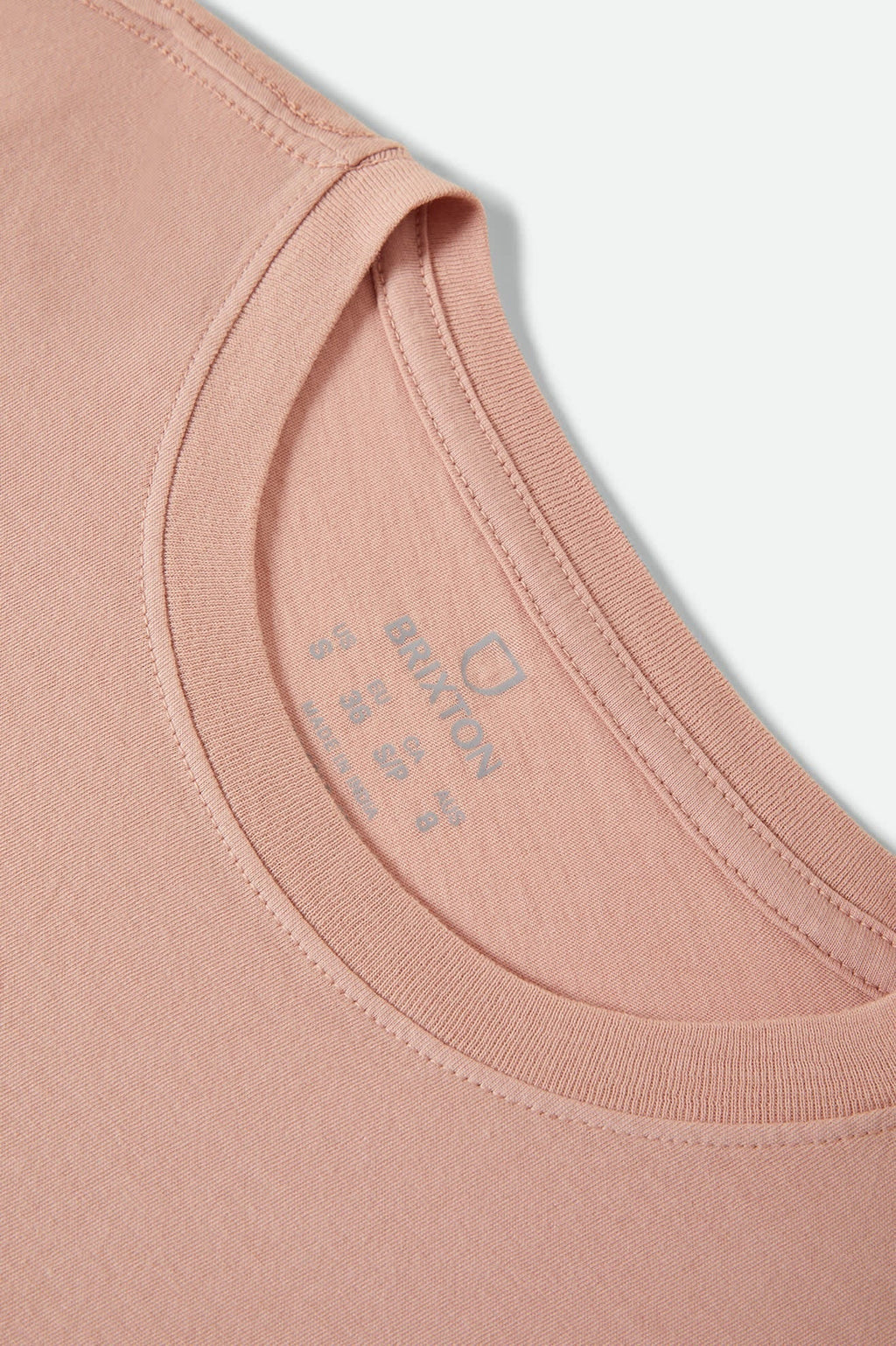 Two Boots Slim Crew T-Shirt - Silver Pink