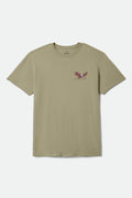 Blazing Standard T-Shirt - Olive Surplus Worn Wash
