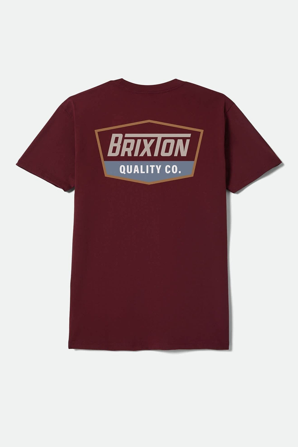Regal Standard T-Shirt - Burgundy/Tobacco