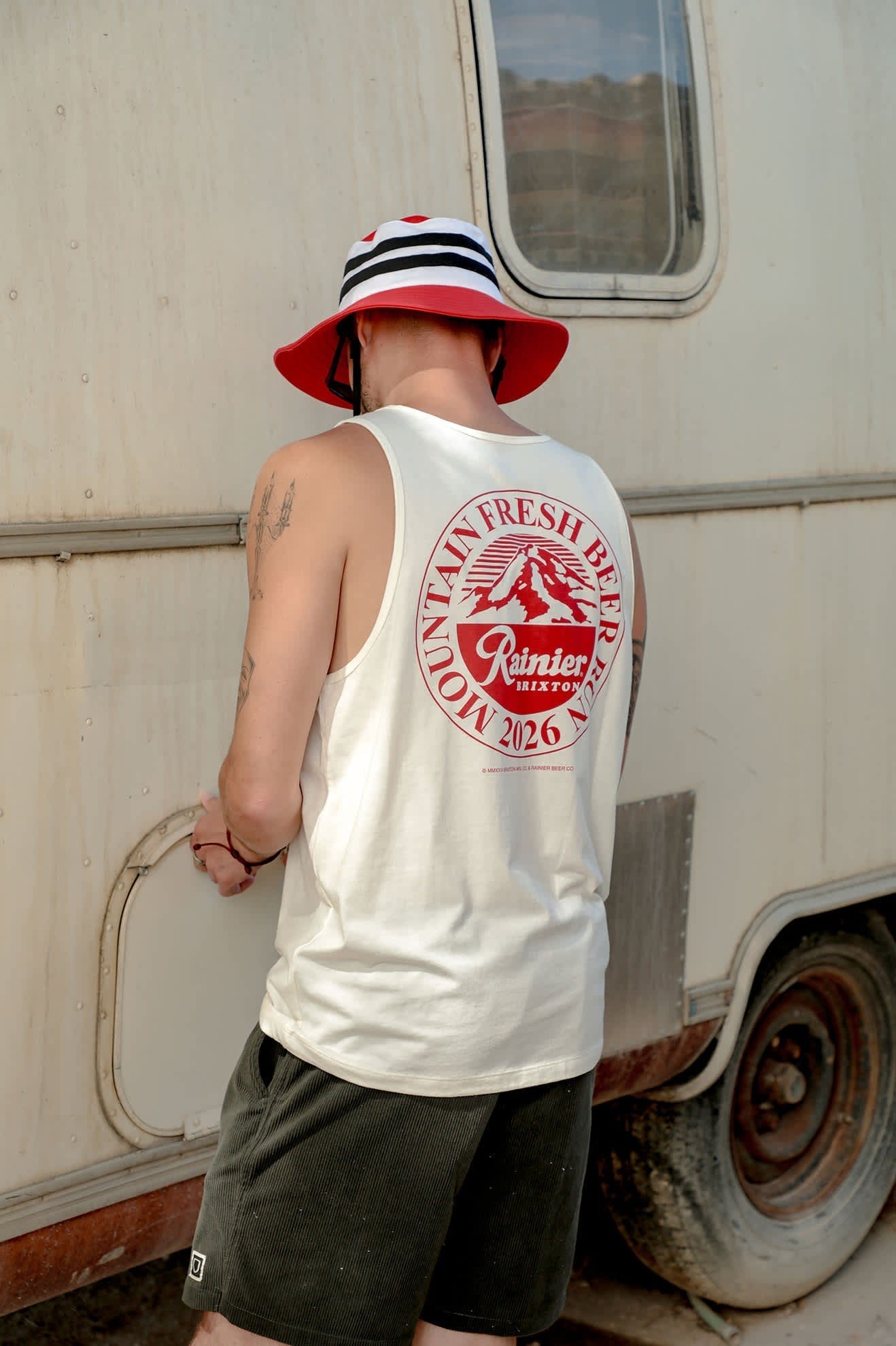 Rainier Beer Run Tank - Natural