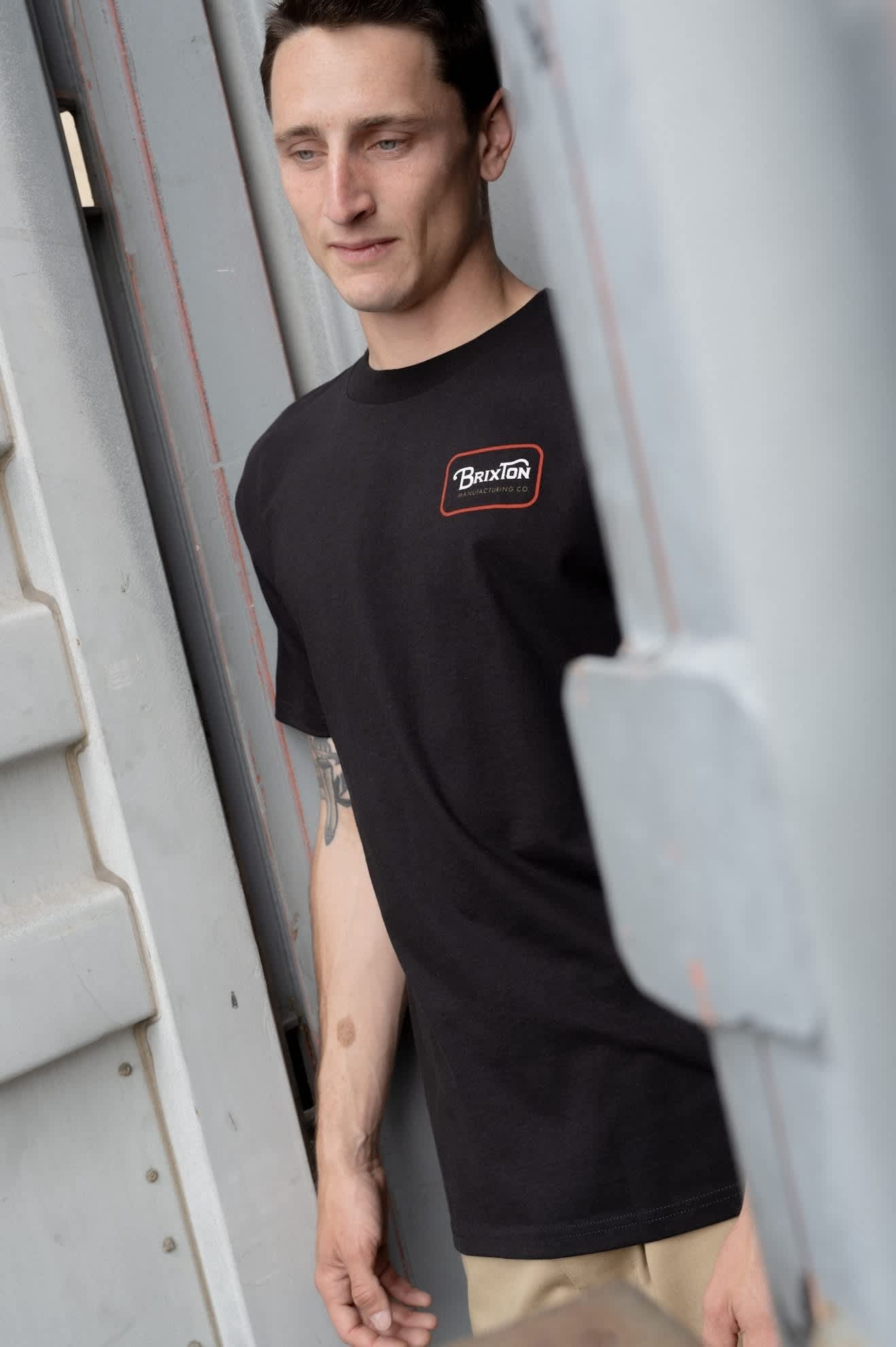 Grade Short Sleeve Standard T-Shirt - Black/Red/Copper
