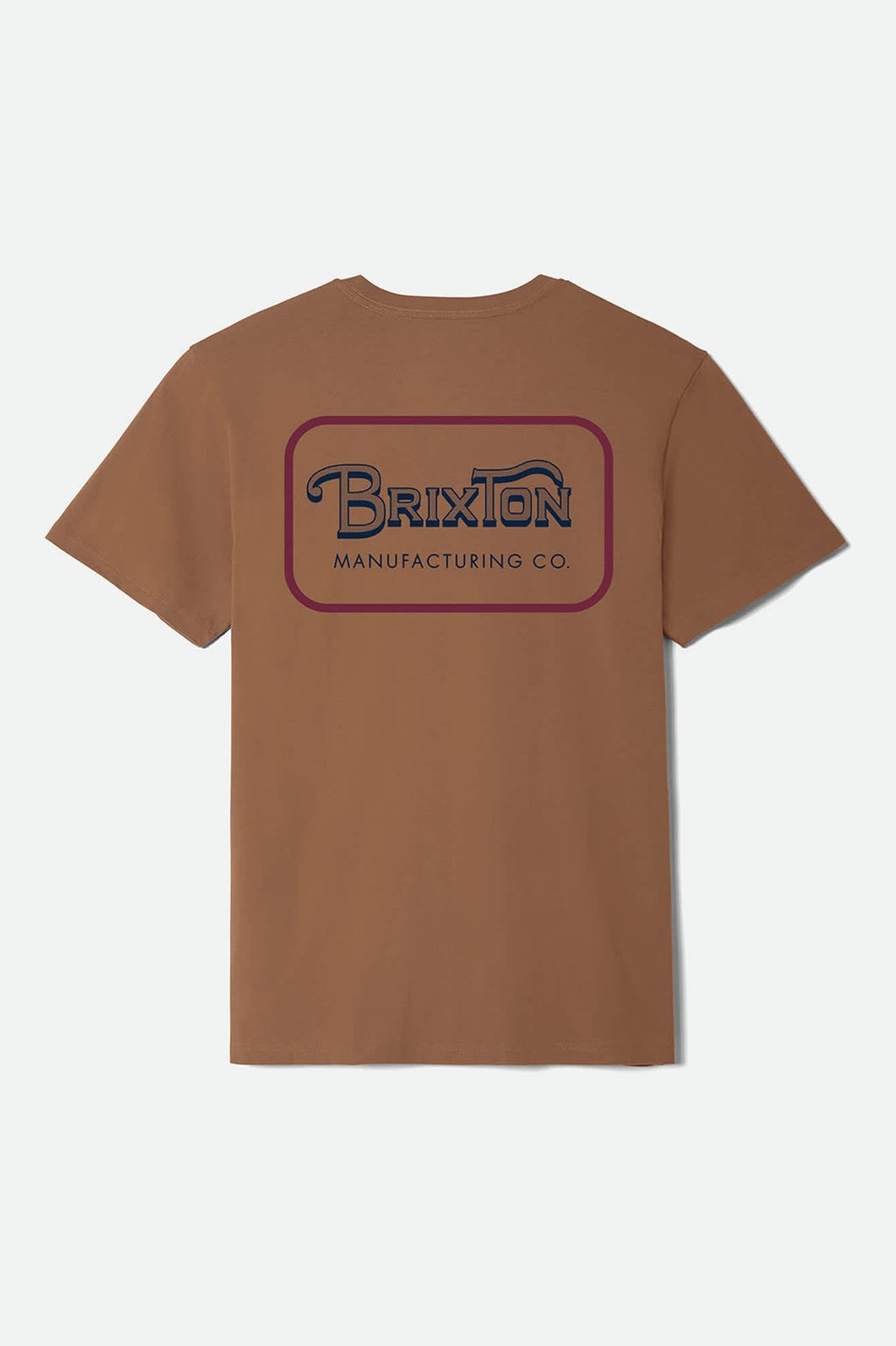 Grade Short Sleeve Standard T-Shirt - Brown Sugar/Mahogany/Dark Navy