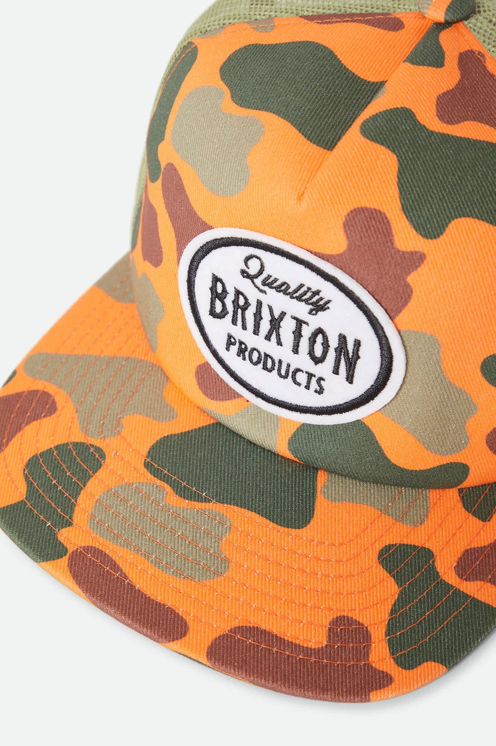 Henry Trucker Hat - Orange Duck Camo/Orange