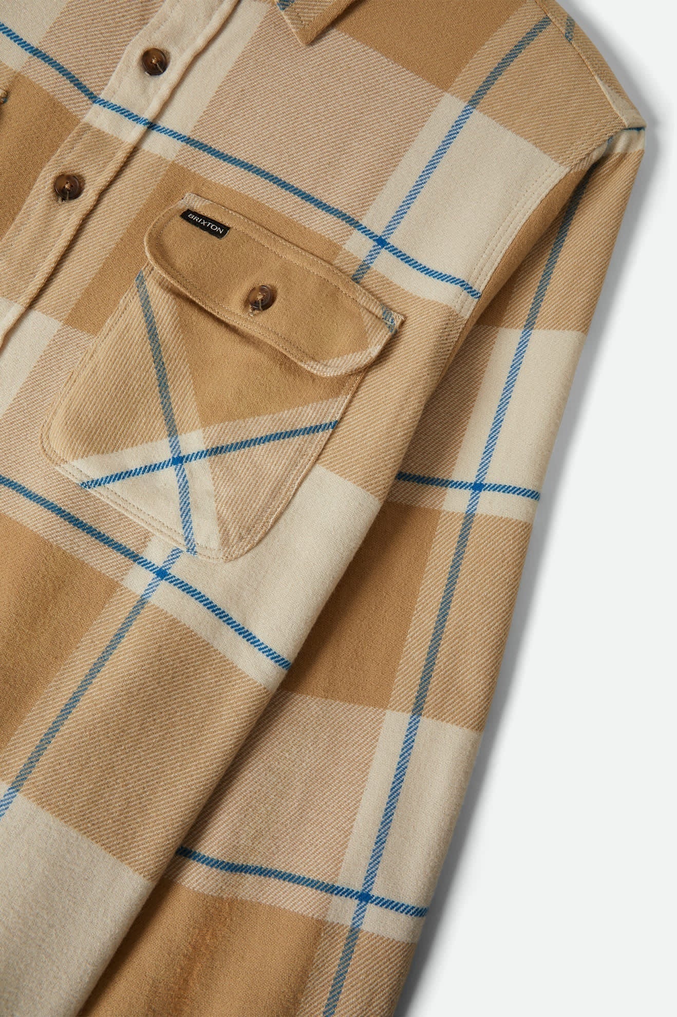Bowery Flannel - Whitecap/Sand/Cyber Blue