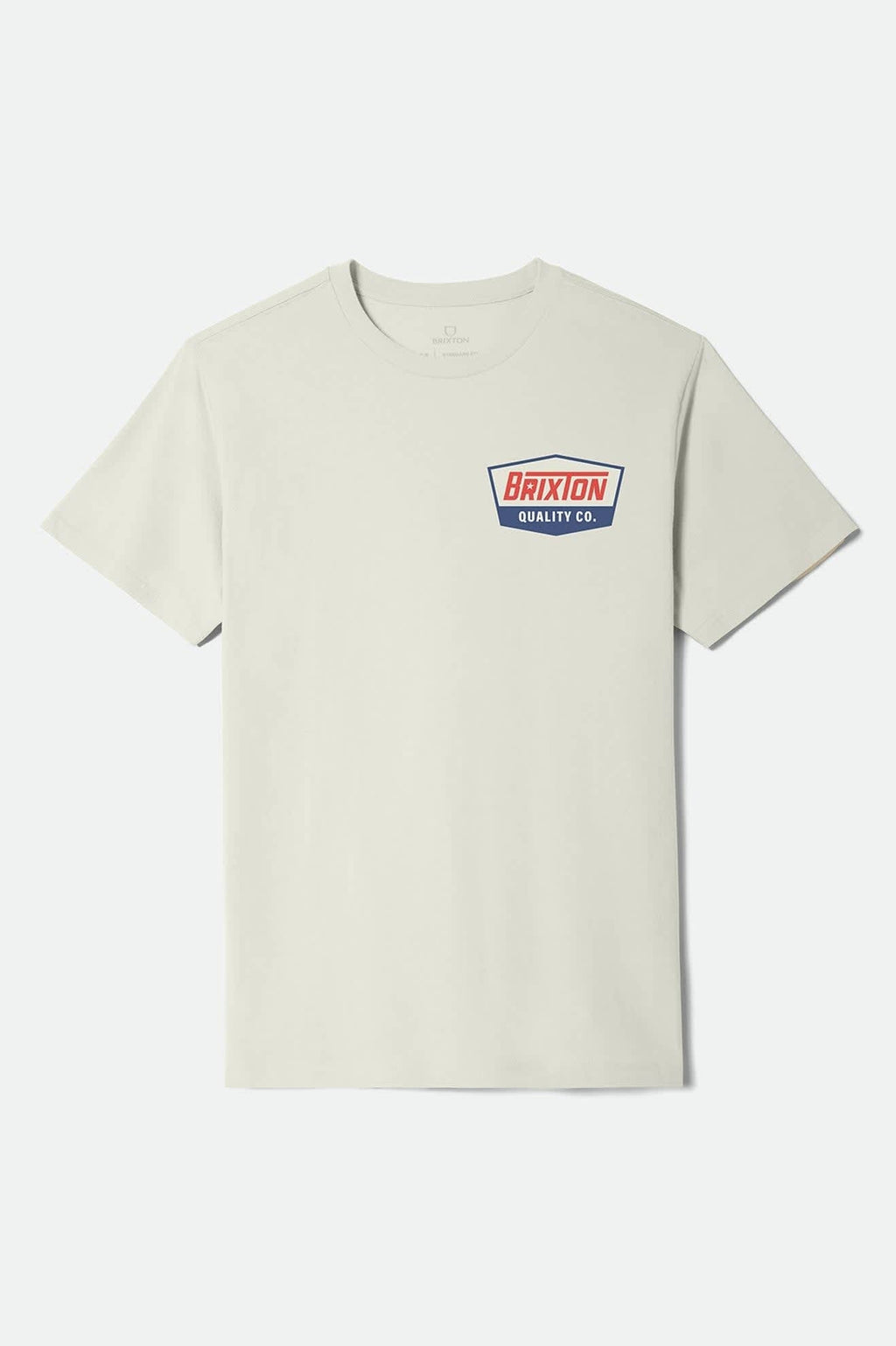 Regal Star Short Sleeve Standard T-Shirt - Cream/Navy/Red