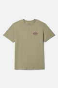 Lowry Standard T-Shirt - Olive Surplus Worn Wash