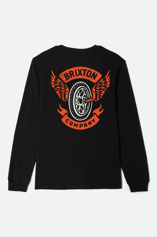 Payson Standard L/S T-Shirt - Black