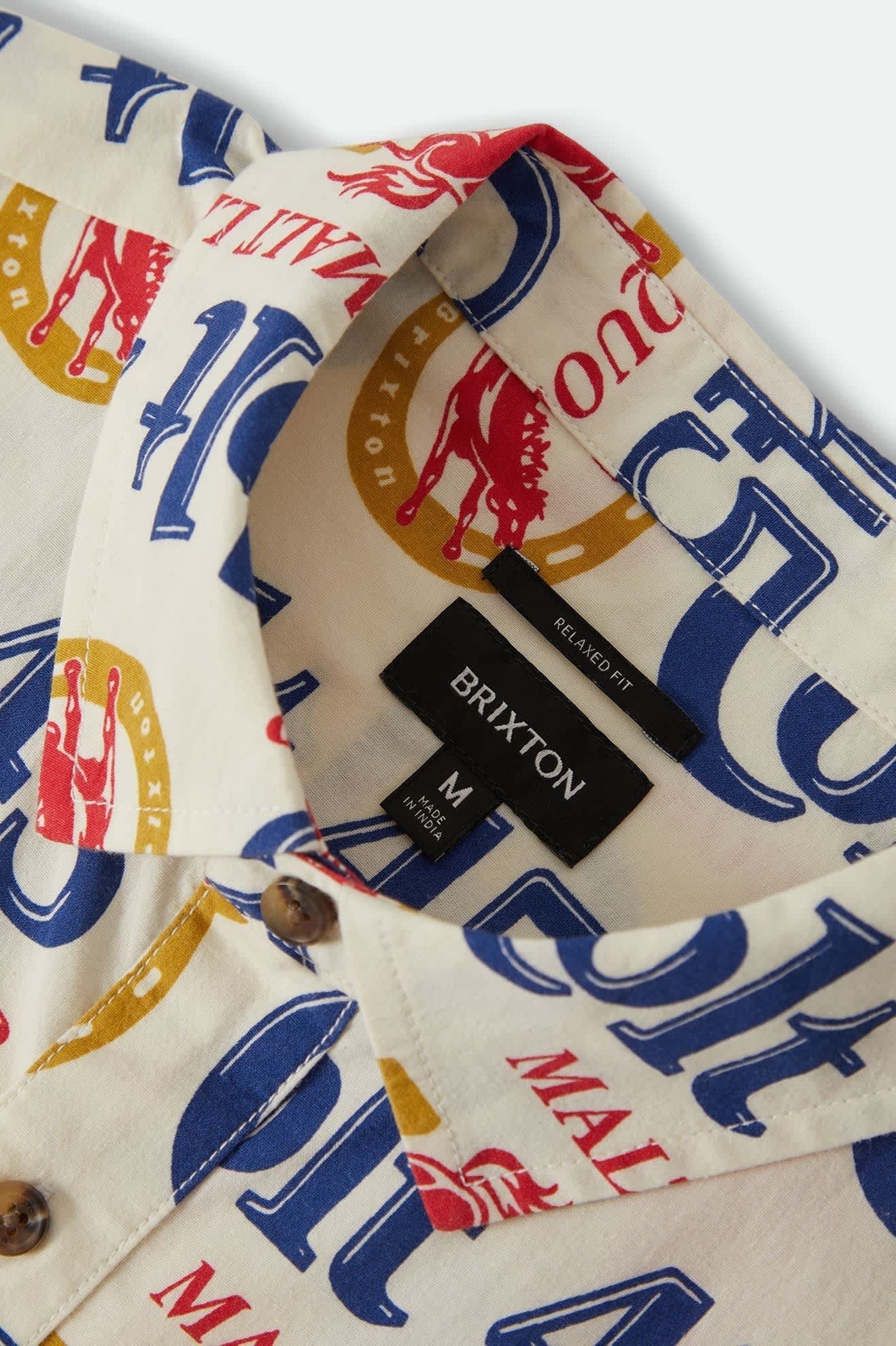 Colt 45 X Brixton Short Sleeve Shirt - Multi