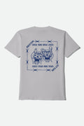 Smile Always Short Sleeve T-Shirt - Pebble Stone Worn Wash