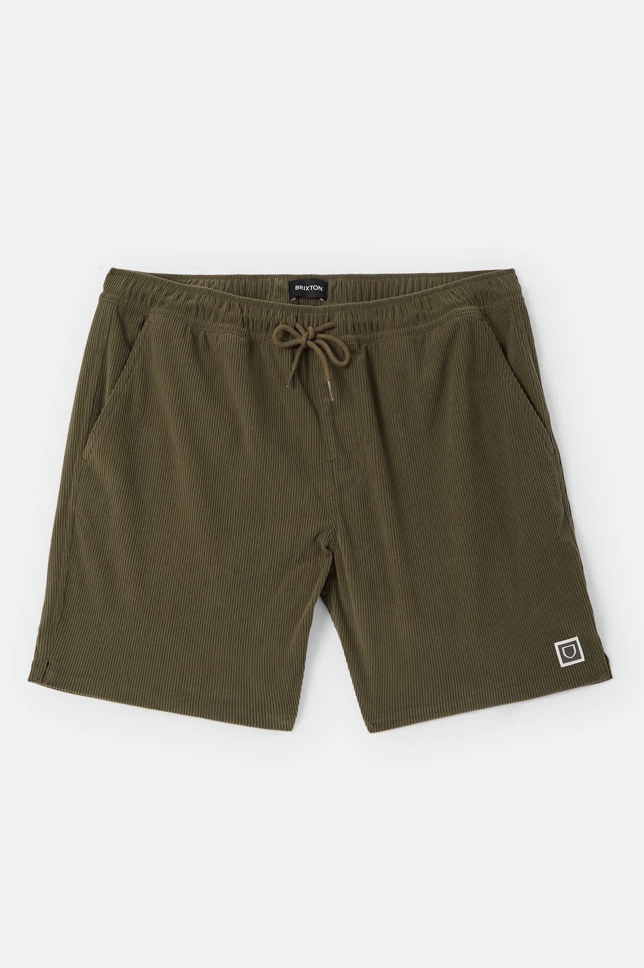 Everyday Corduroy Short - Dark Olive