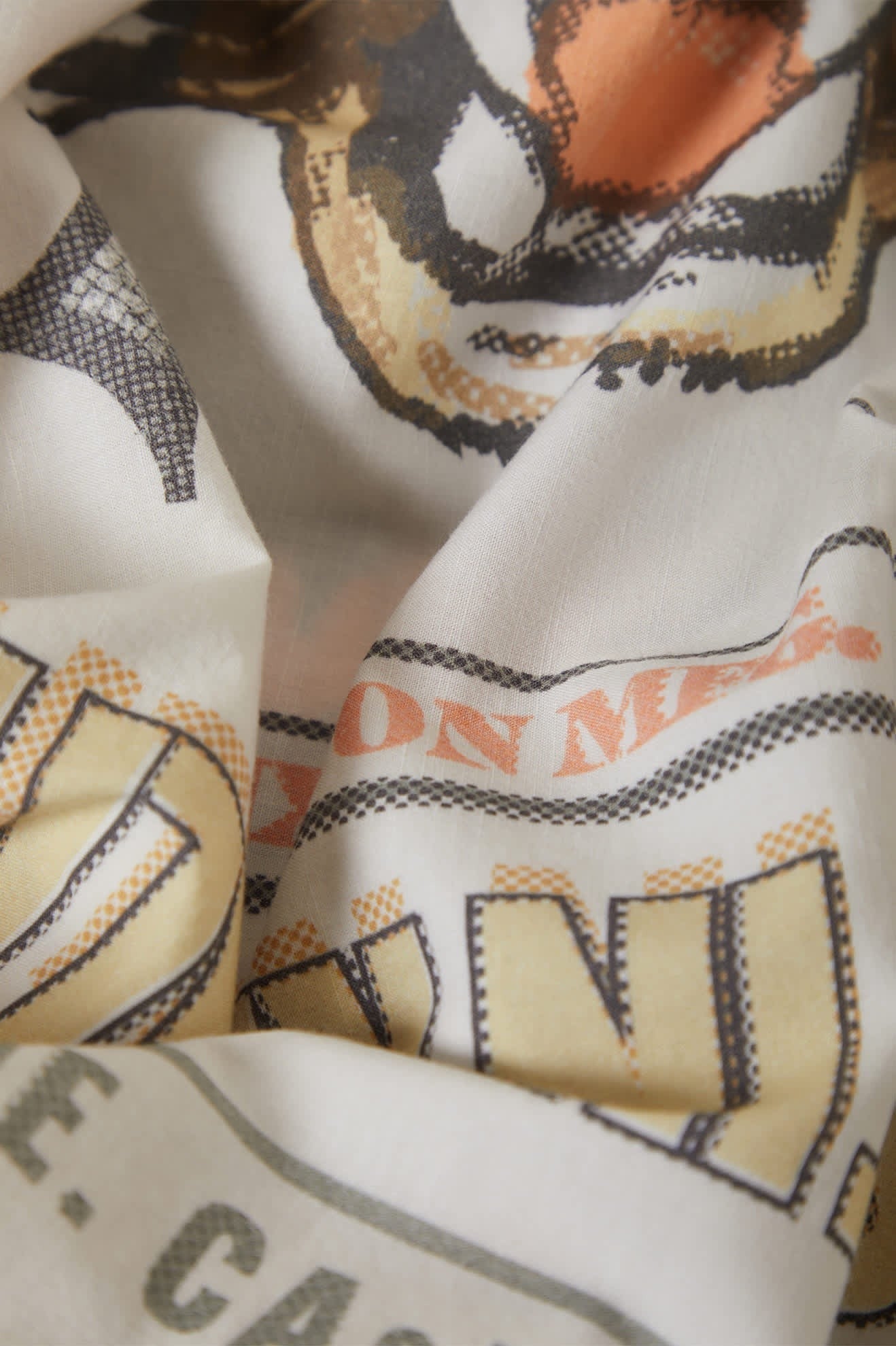 The Cinch Button Down Short Sleeve Dress - Lost In Reality Print