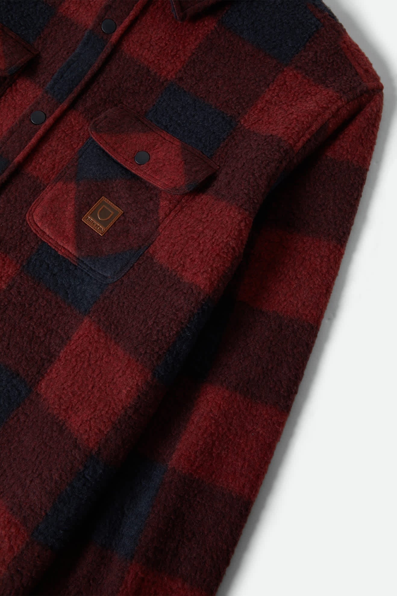 Bowery Arctic Stretch Fleece - Adrenaline Rush/Mood Indigo Plaid