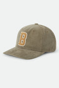Big B Adjustable Hat - Dark Olive Corduroy