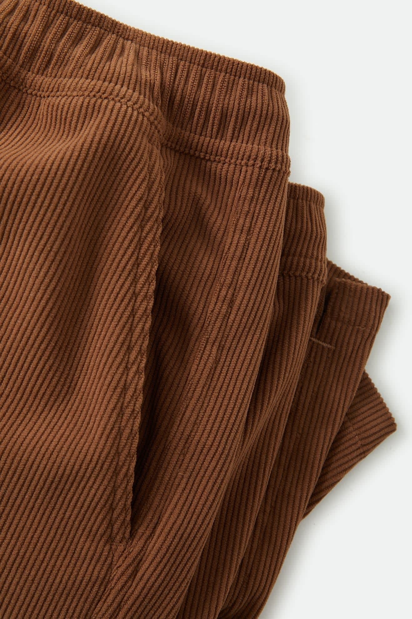 Everyday Corduroy Short - Tobacco Brown