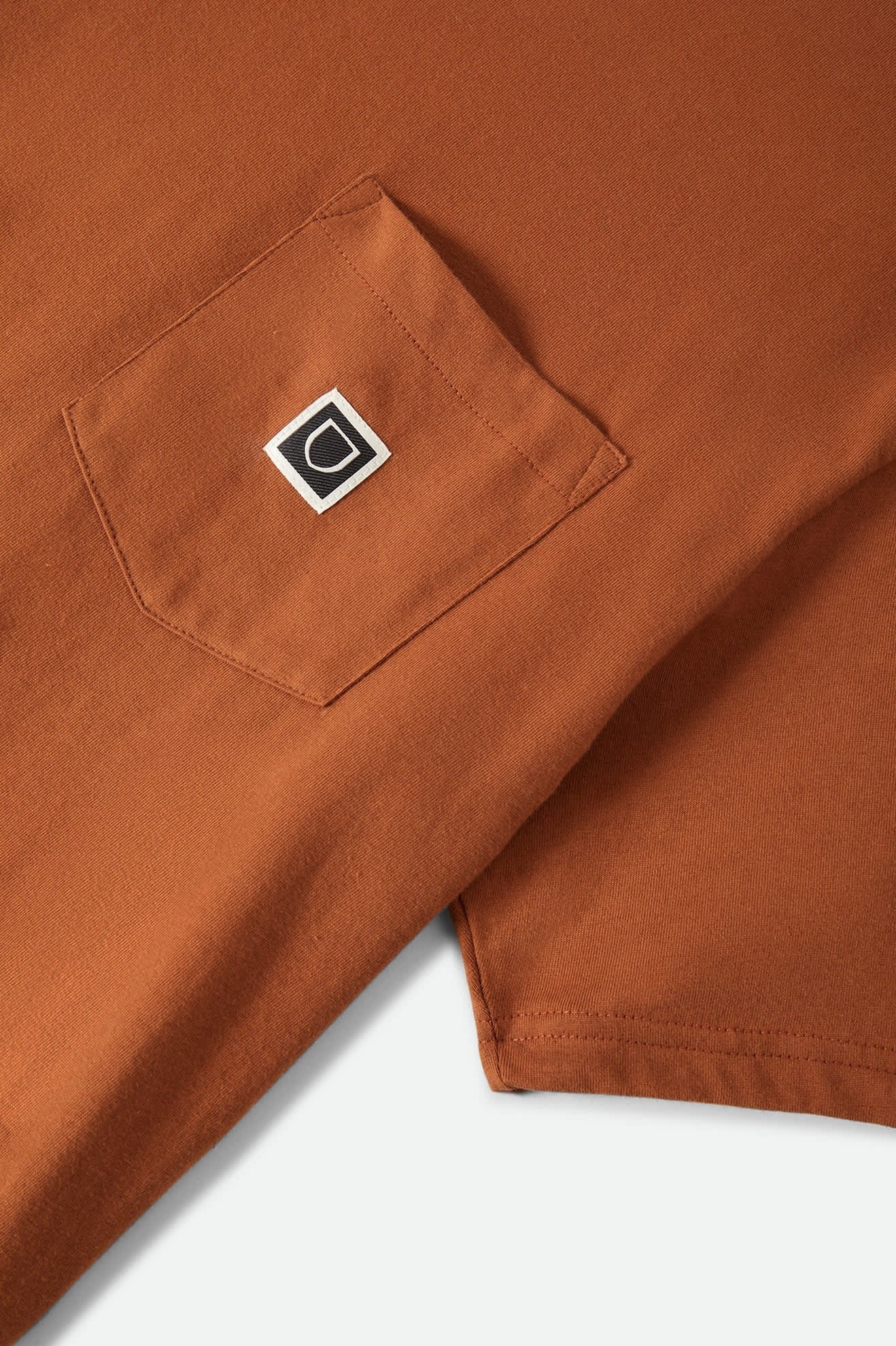 Beta Sheild Short Sleeve Pocket T-Shirt - Brown Sugar