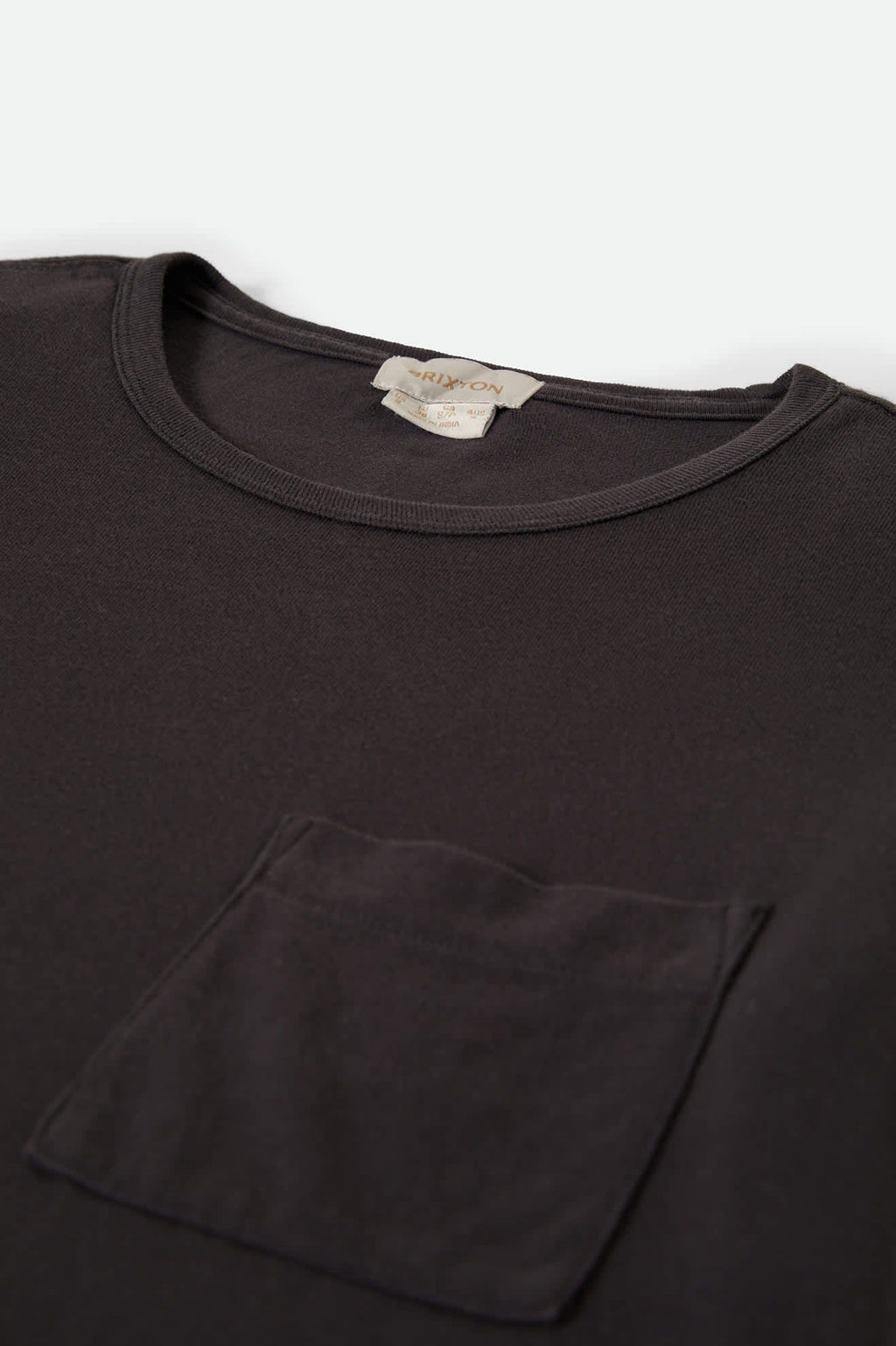 Carefree Organic Garment Dye Perfect T-Shirt - Black