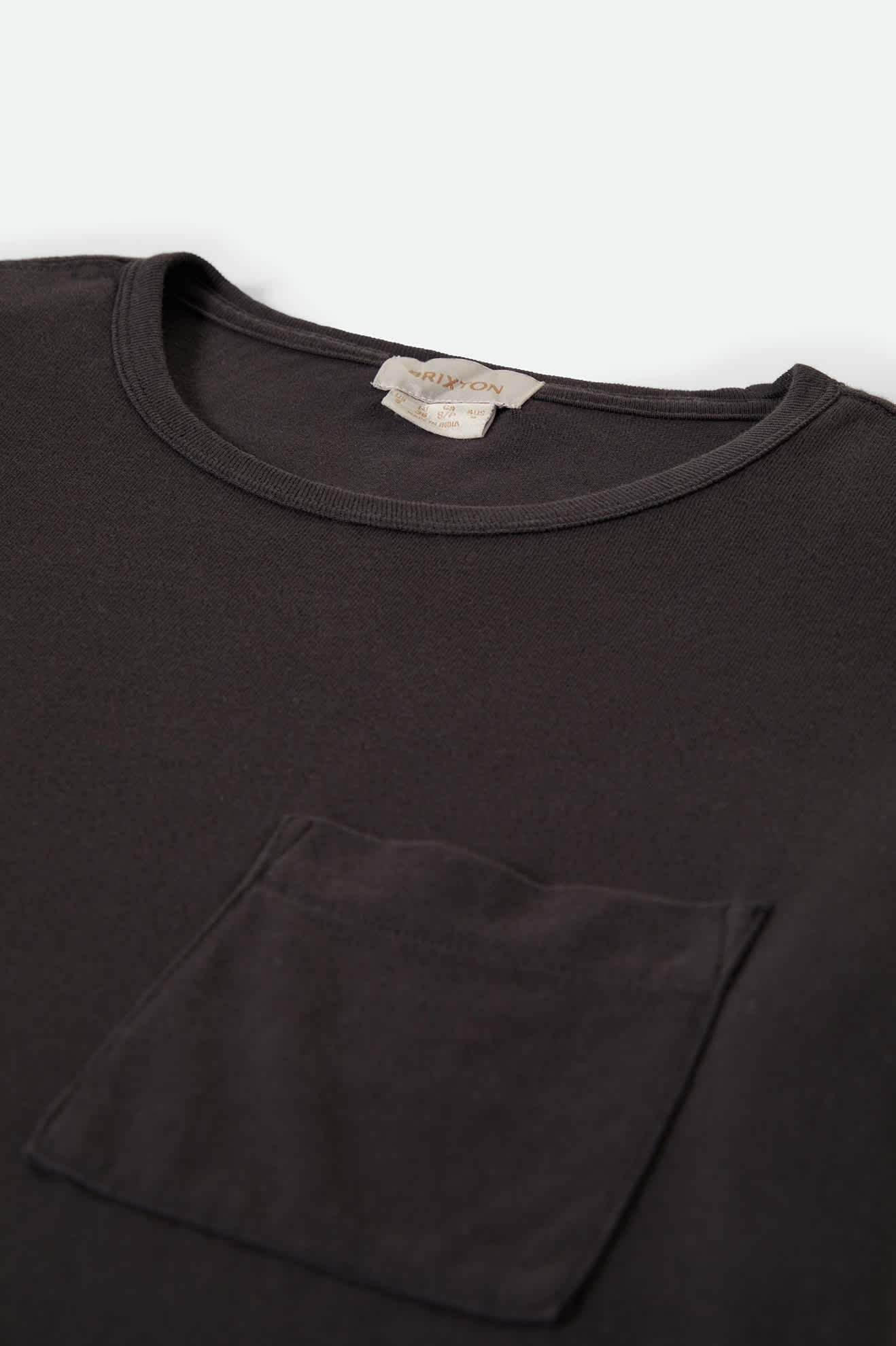 Carefree Organic Garment Dye Perfect T-Shirt - Black