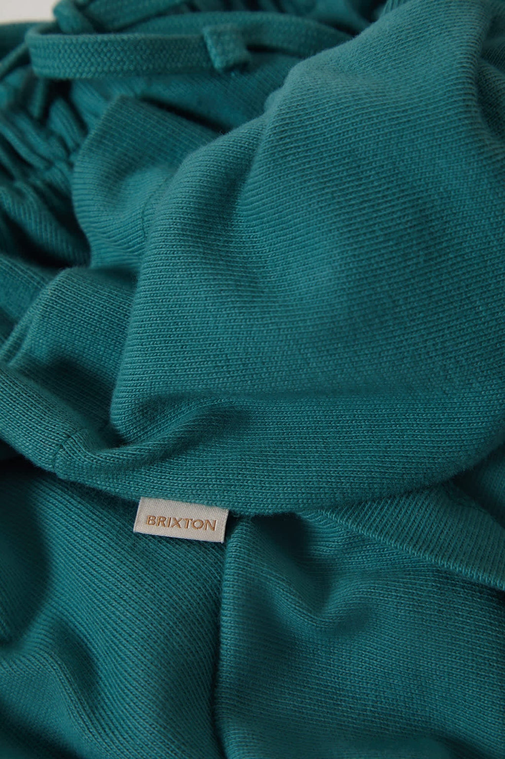 Carefree Organic Garment Dye Lounge Skirt - Washed Mediterranean Teal