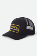Take It Easy Netplus Trucker Hat - Washed Black