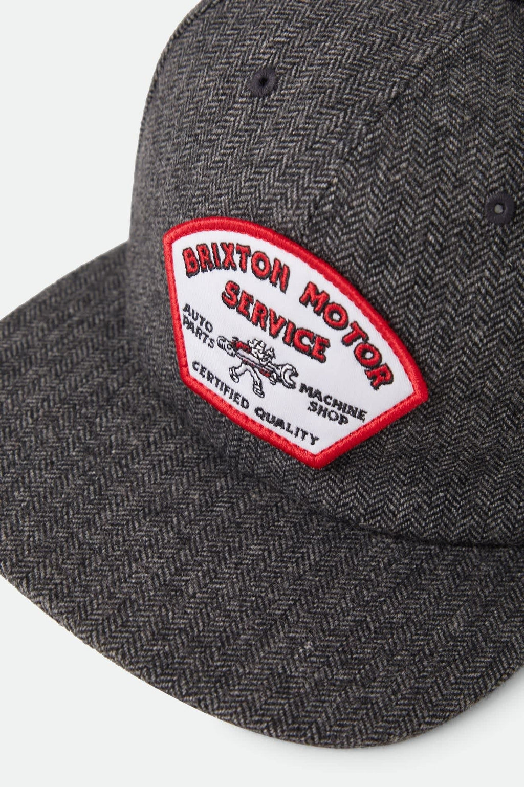 Dyson Snapback - Black Herringbone