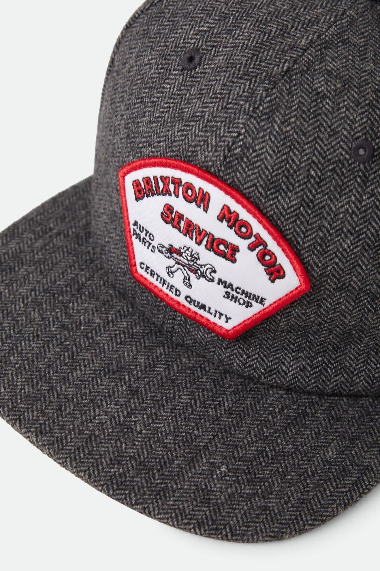 Dyson Snapback - Black Herringbone