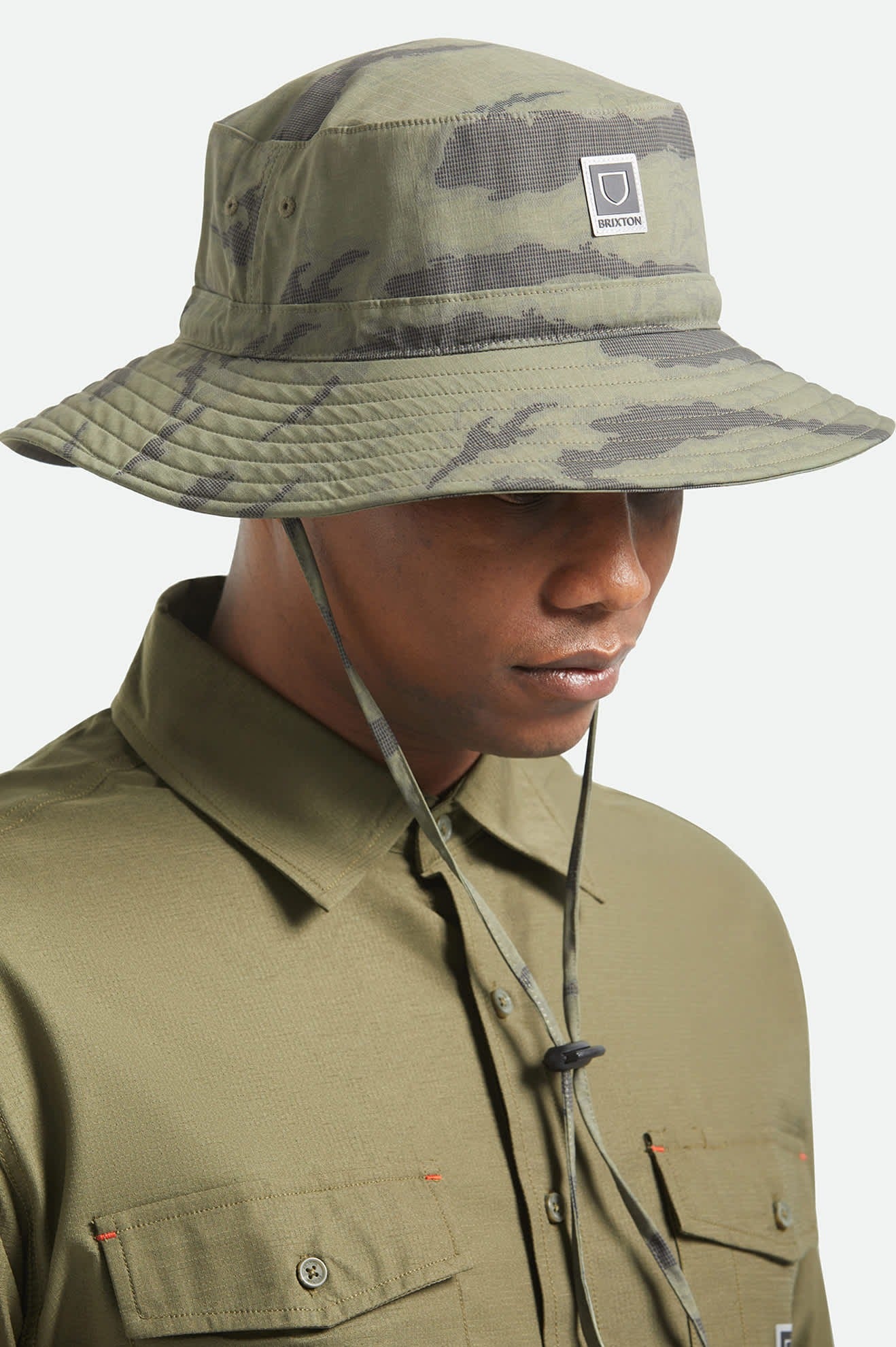Journey Boonie Hat - Olive Tiger Camo