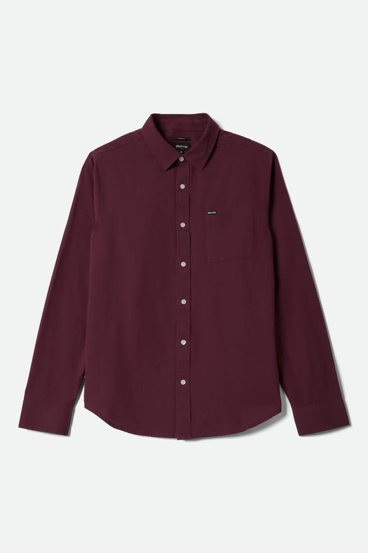 Charter Long Sleeve Shirt - Port