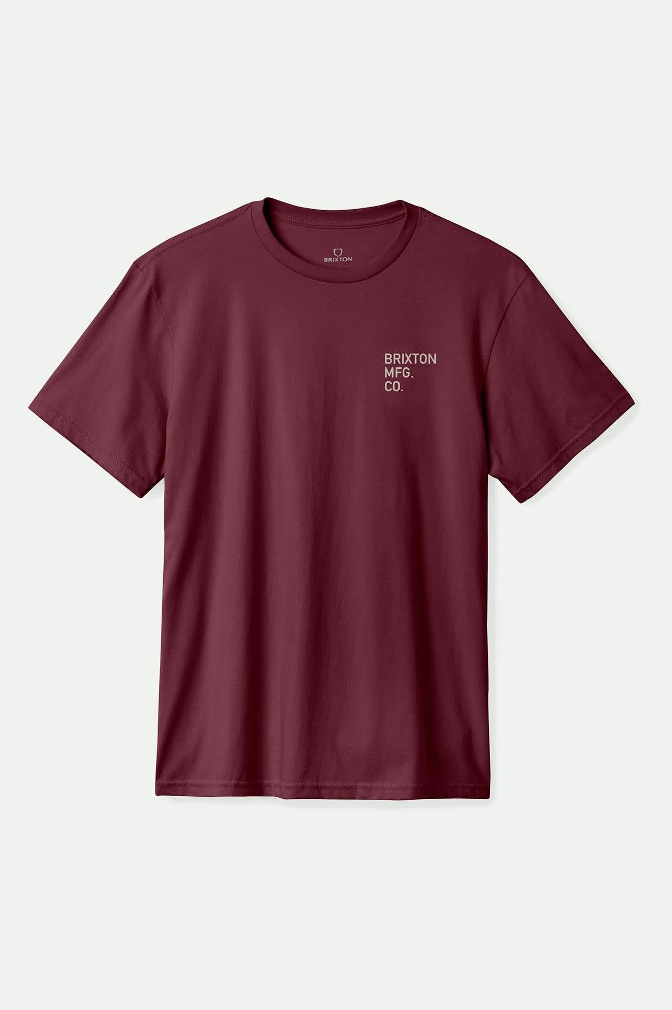 Gage S/S T-Shirt - Port Worn Wash