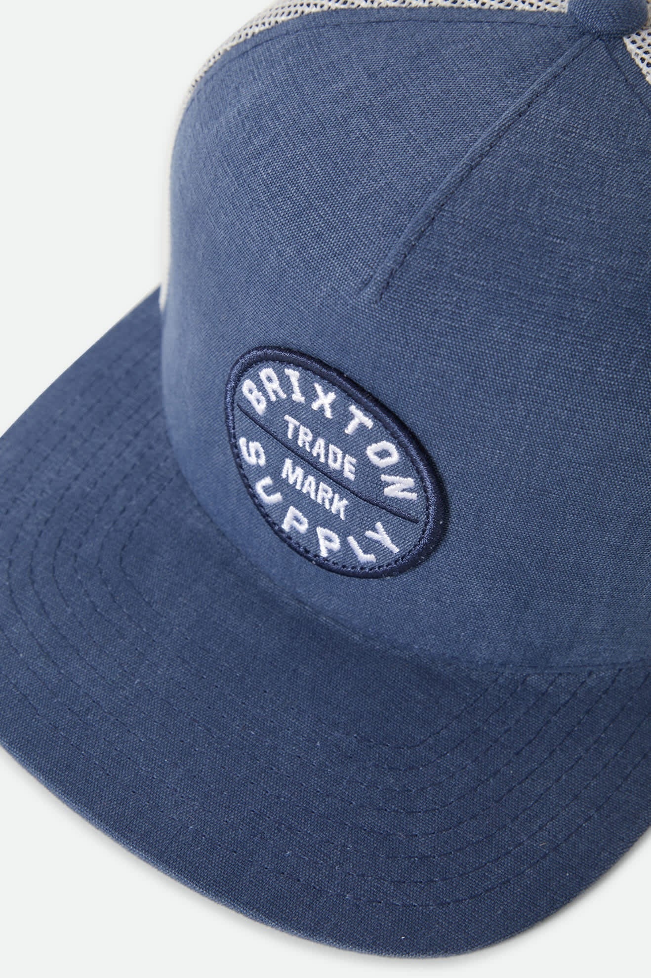 Oath Trucker Hat - Blue Chambray/White