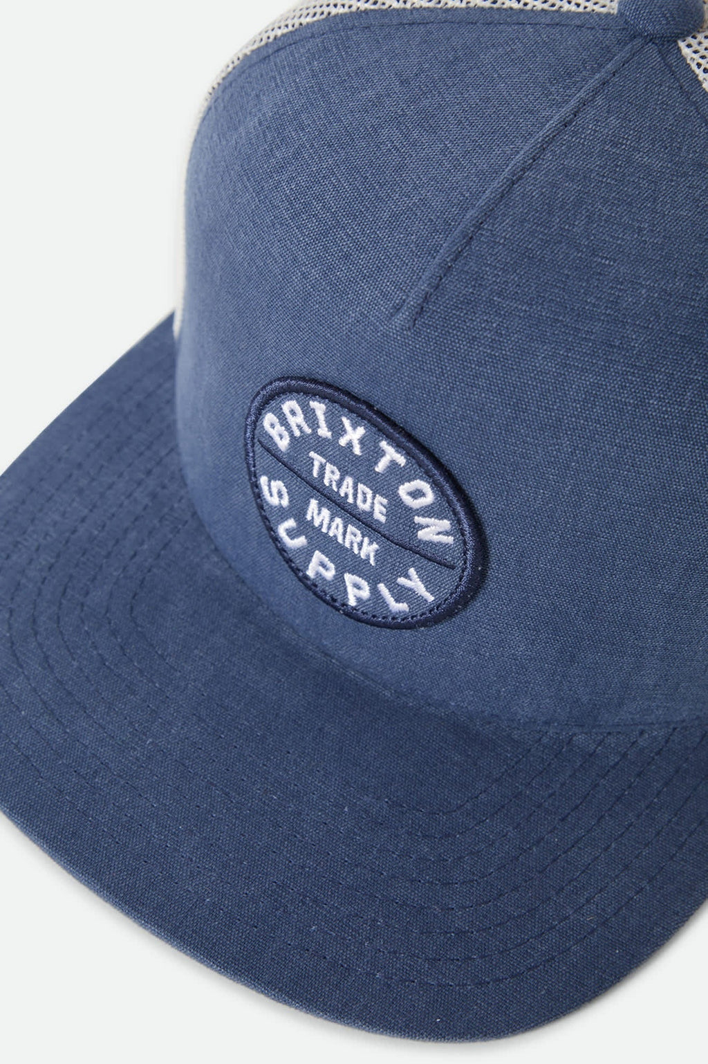 Oath Trucker Hat - Blue Chambray/White