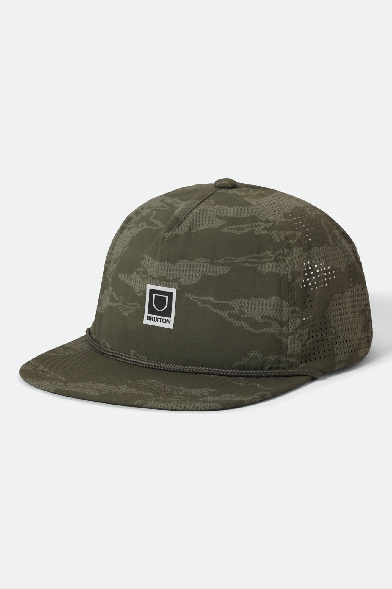 Journey Performance Snapback - Olive Tiger Camo
