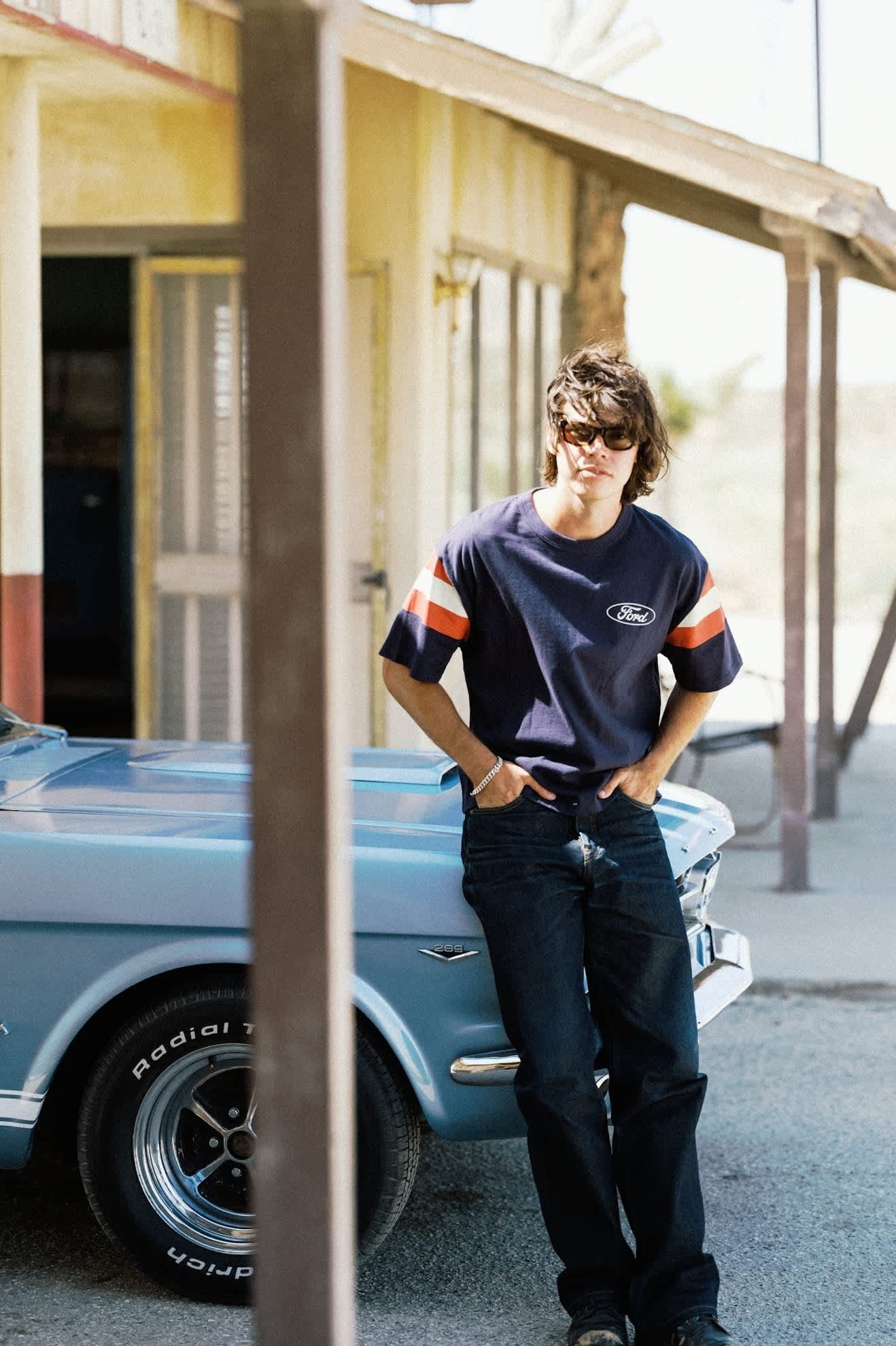 Ford Built Tough Jersey - American Navy