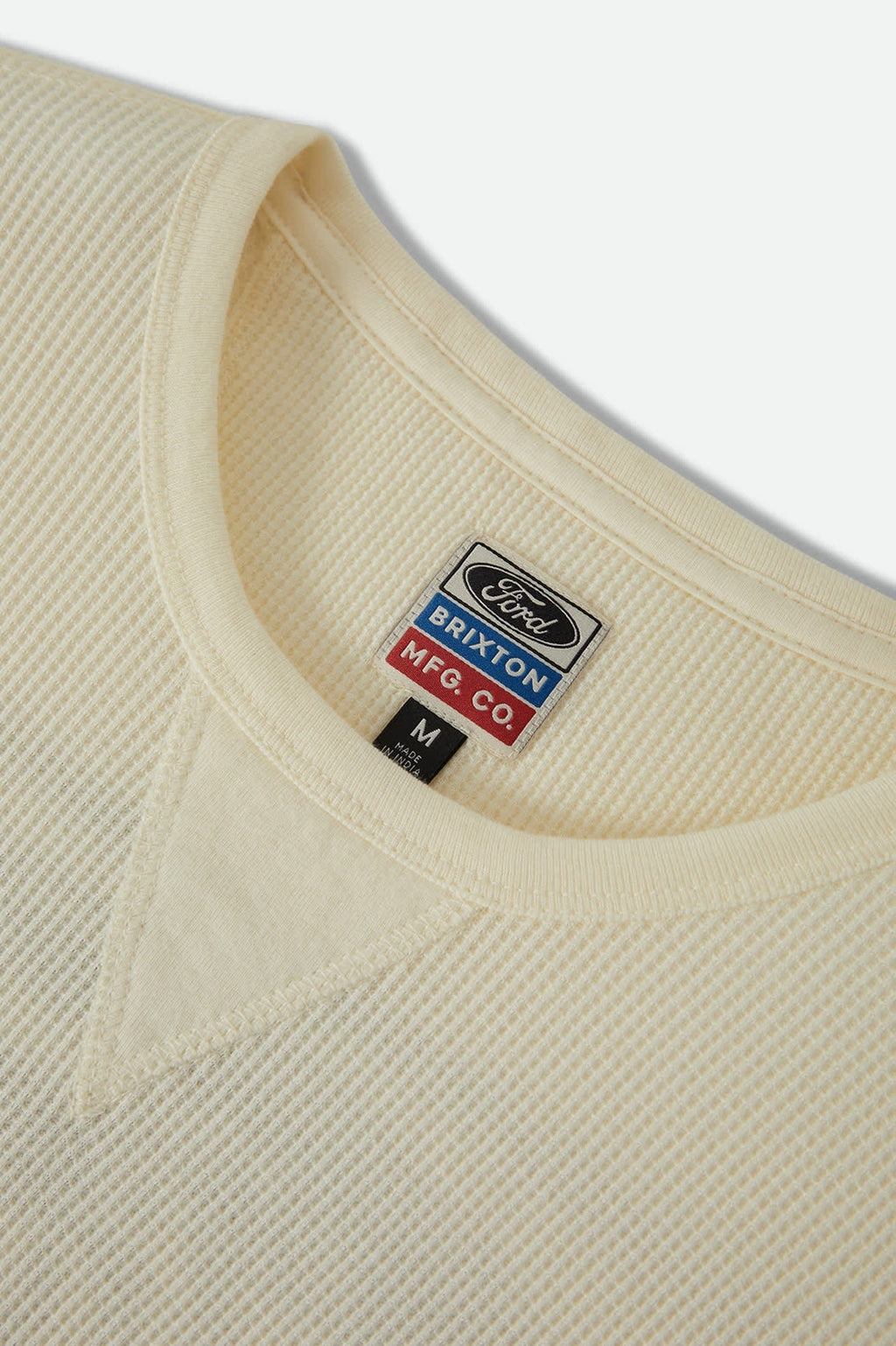 Ford Service Dept Waffle T-Shirt - Wimbledon White