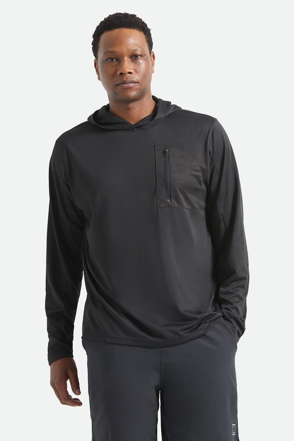 Journey Long Sleeve Sun Hoodie - Black