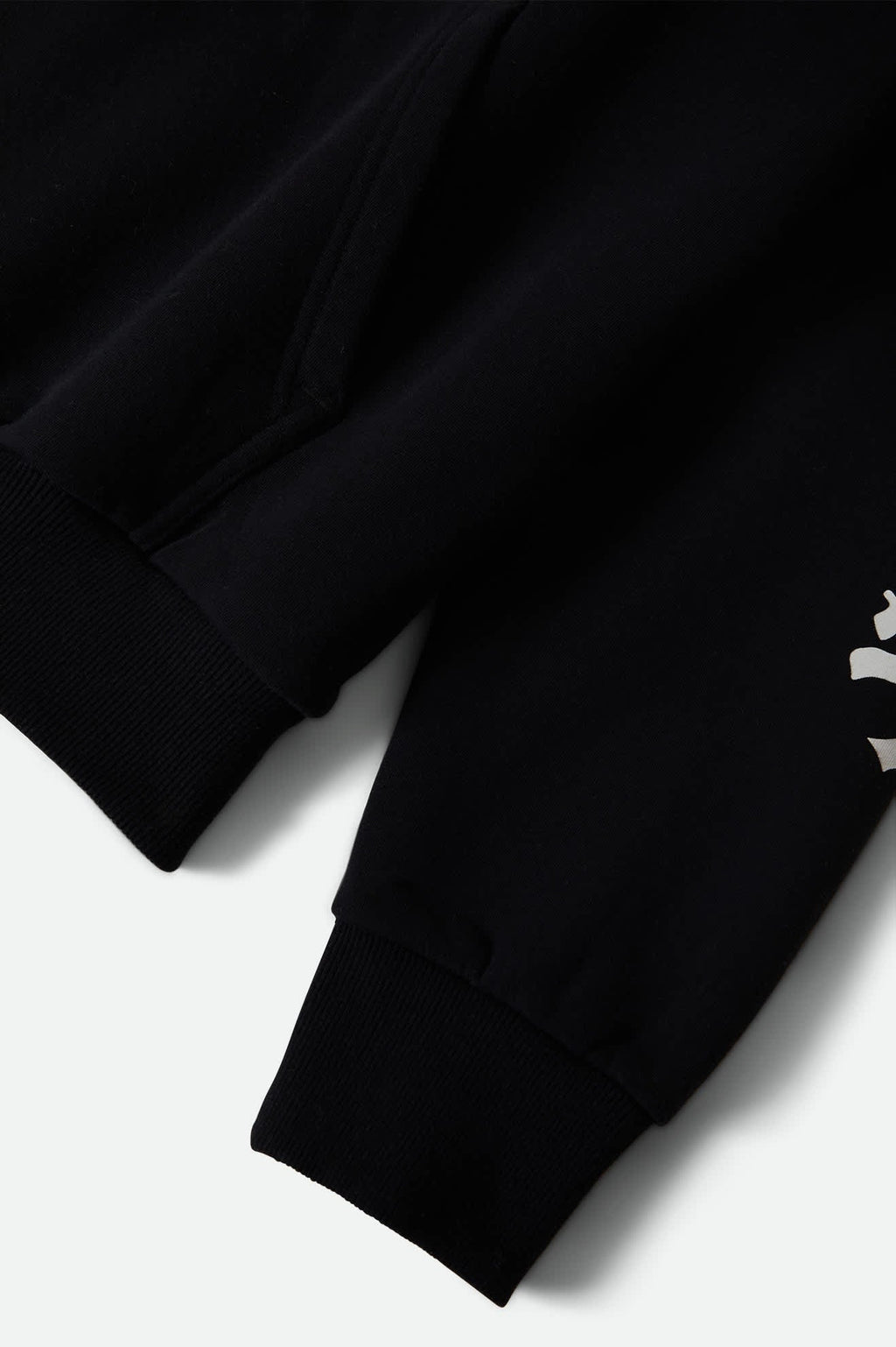 Smile Always Relaxed Hoodie - Black Worn Wash