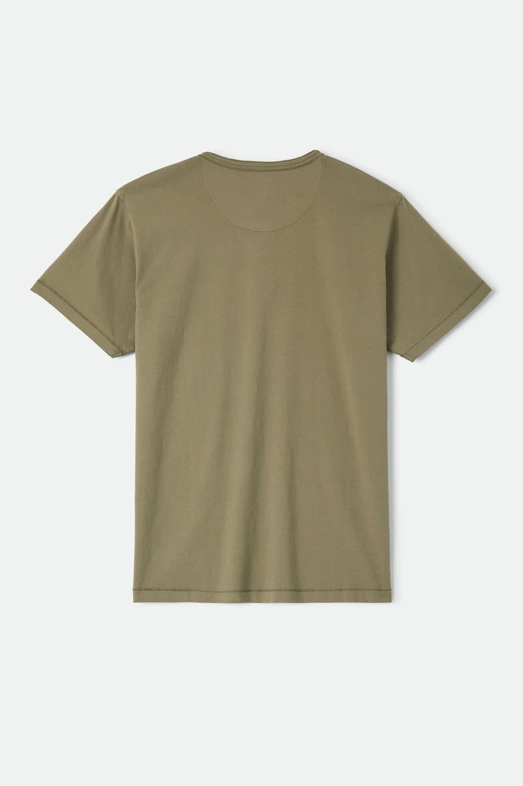 Brixton Baseline Henley T-Shirt - Olive Surplus Vintage Wash