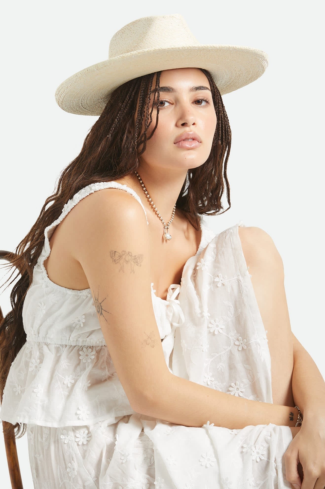 Marlow Straw Rancher Hat - Bone