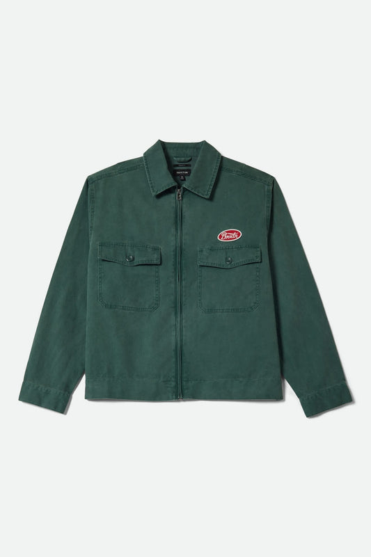 Trademark Lightweight Garage Jacket - Washed Primal Green