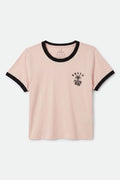 Serpent Baby T-Shirt - Chalk Pink/Black