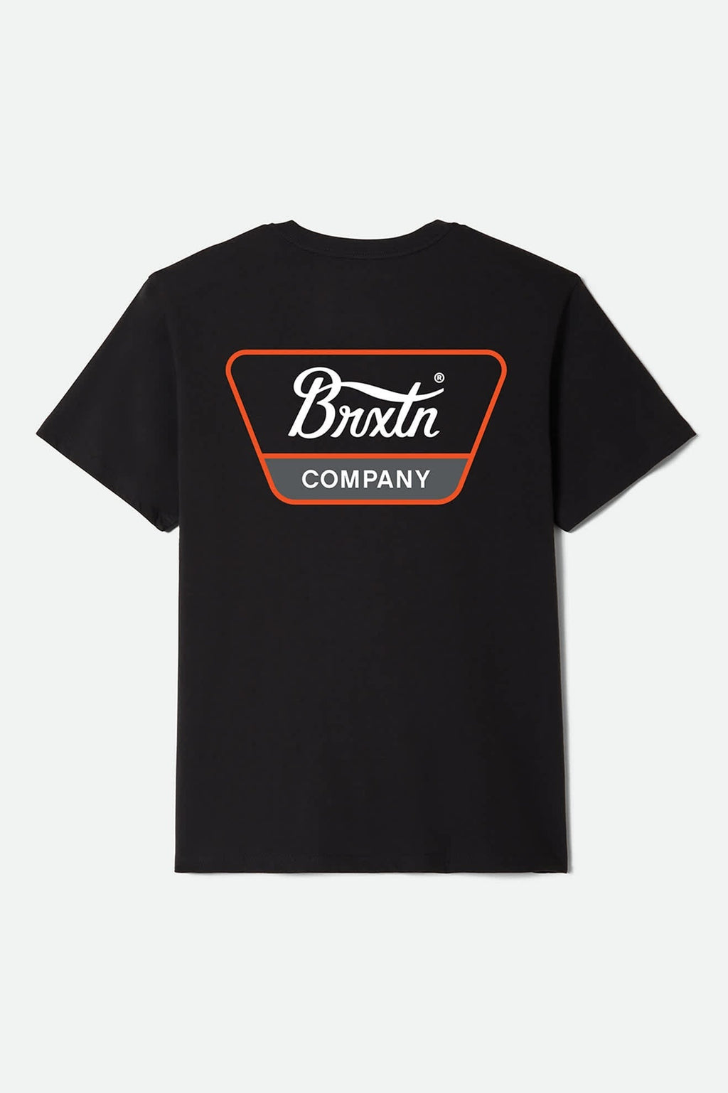 Linwood Short Sleeve Standard T-Shirt - Black/White/Classic Orange